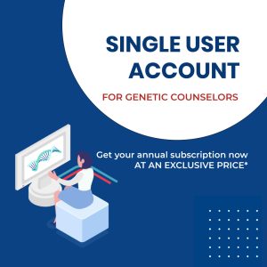 Single User Account For Genetic Counselors